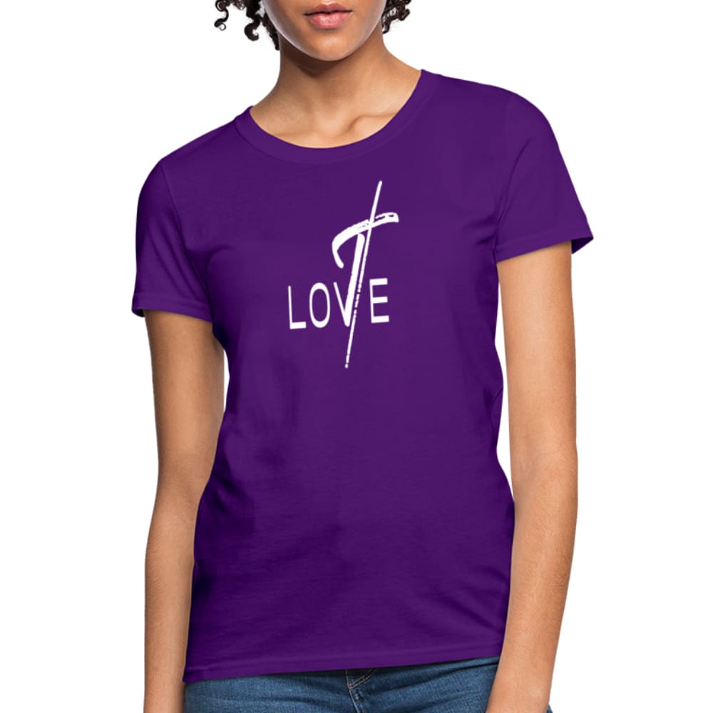 Womens T-shirt - Love Graphic Tee-5