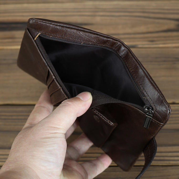 Genuine Leather Multi-card-slot Women's Wallet