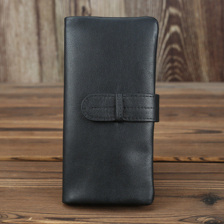 Genuine Leather Multi-card-slot Women's Wallet