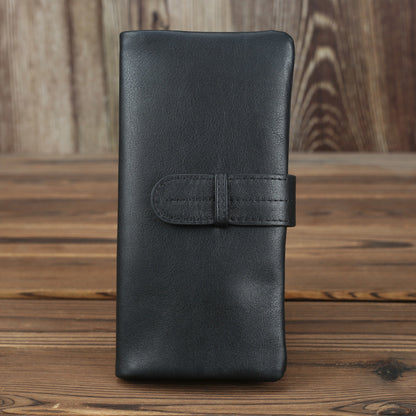 Genuine Leather Multi-card-slot Women's Wallet
