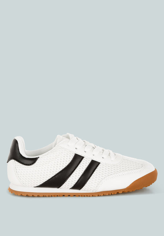 Blaster Casual Striped Lace-Up Sneakers-0