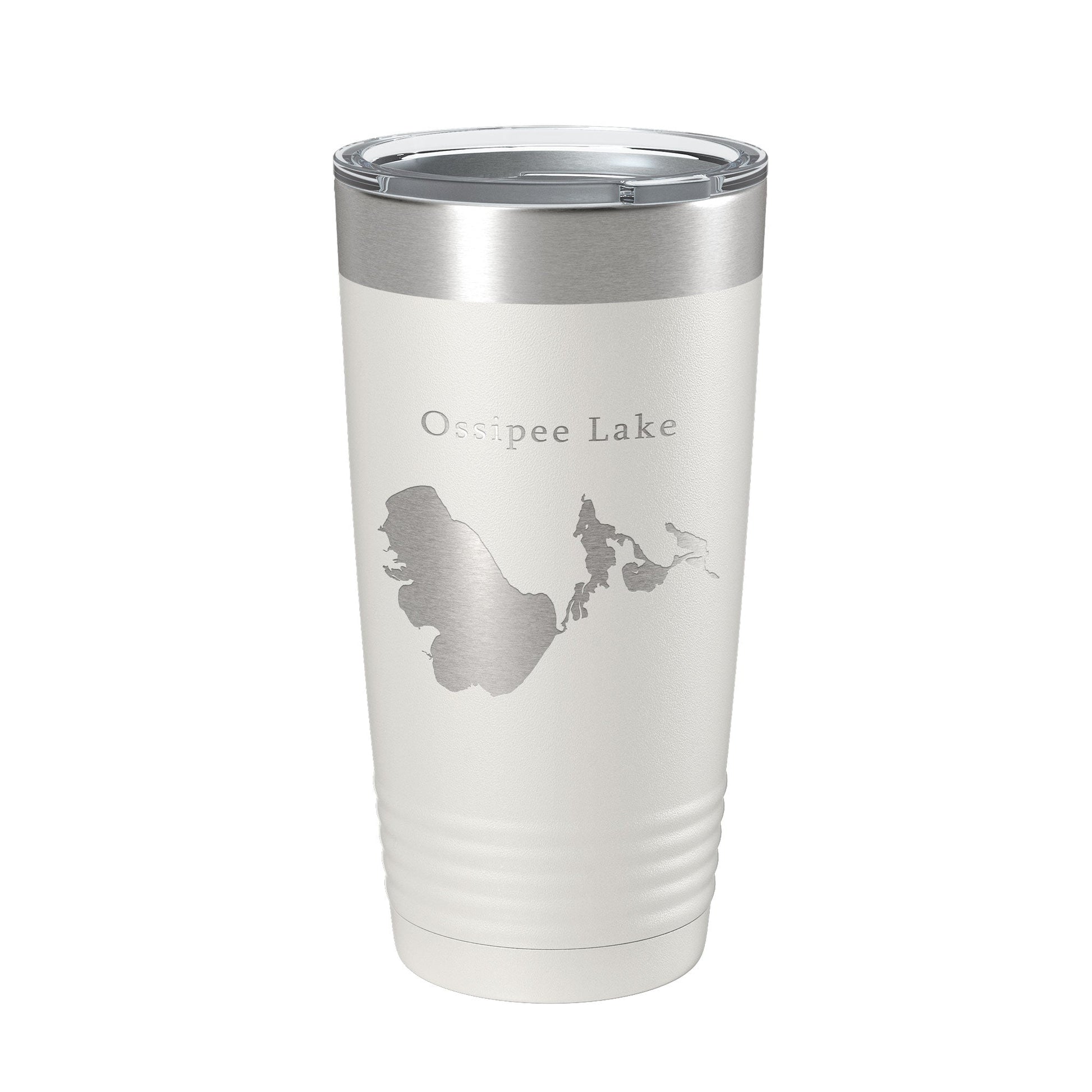 Ossipee Lake Map Tumbler Travel Mug Insulated Laser Engraved Coffee Cup New Hampshire 20 oz-1
