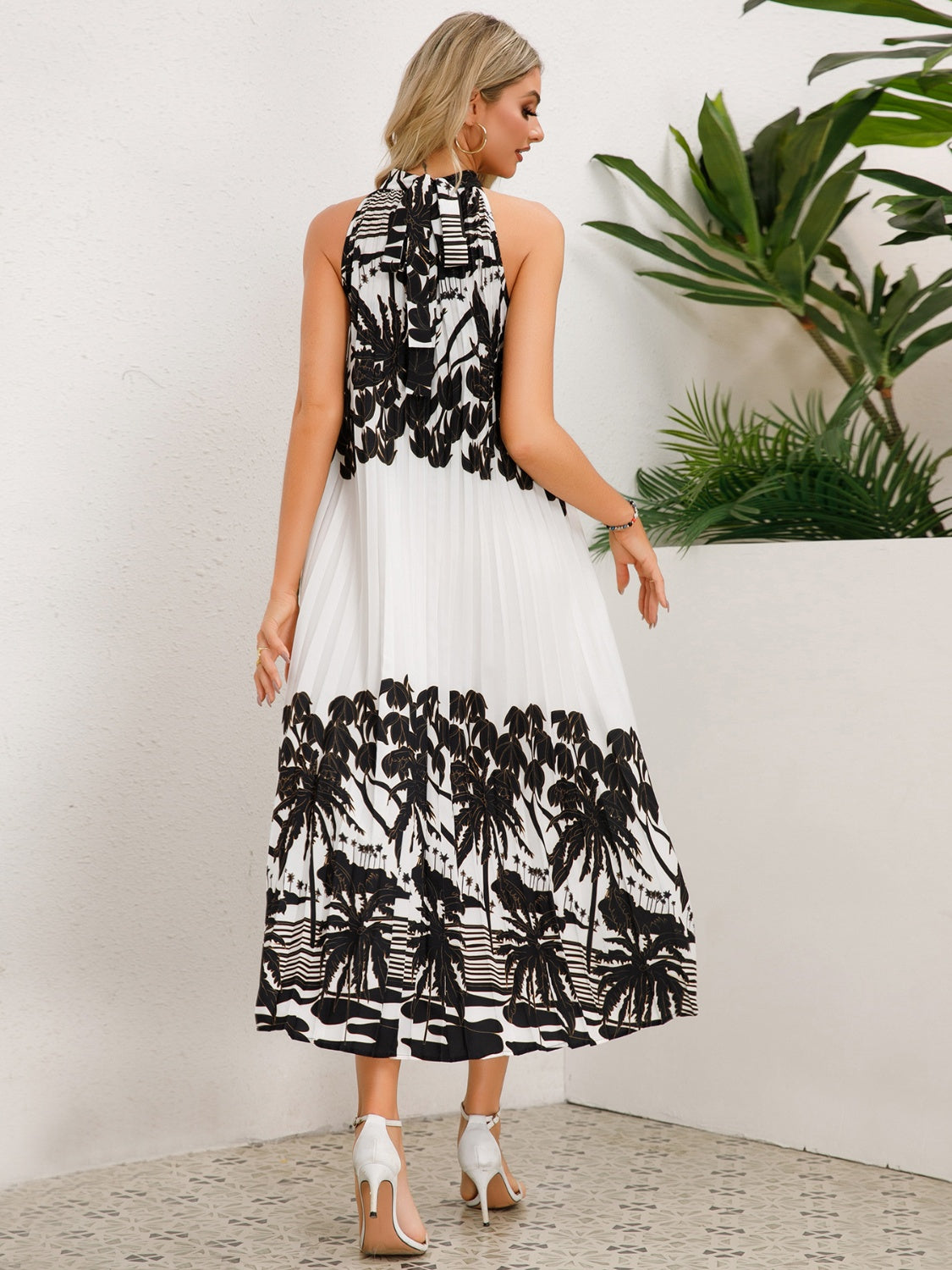 Tina Pleated Dress-2