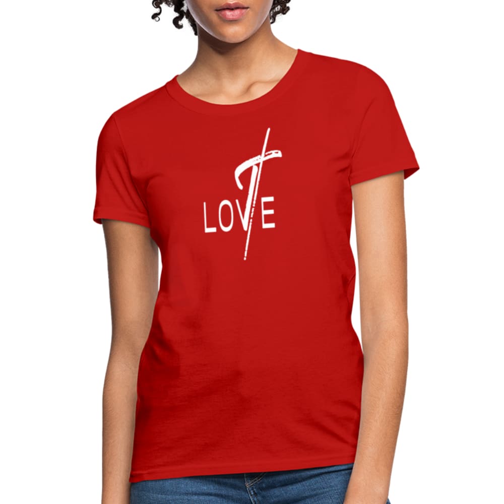 Womens T-shirt - Love Graphic Tee-0