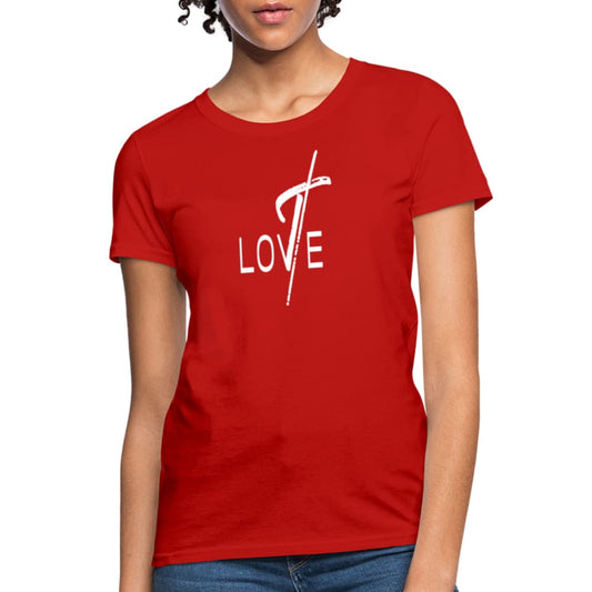 Womens T-shirt - Love Graphic Tee-0